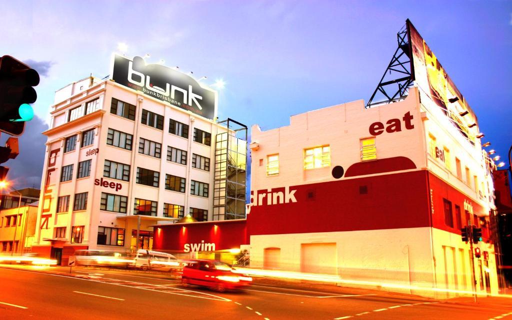 Bunk Brisbane Hostel Fortitude Valley Kültér fotó